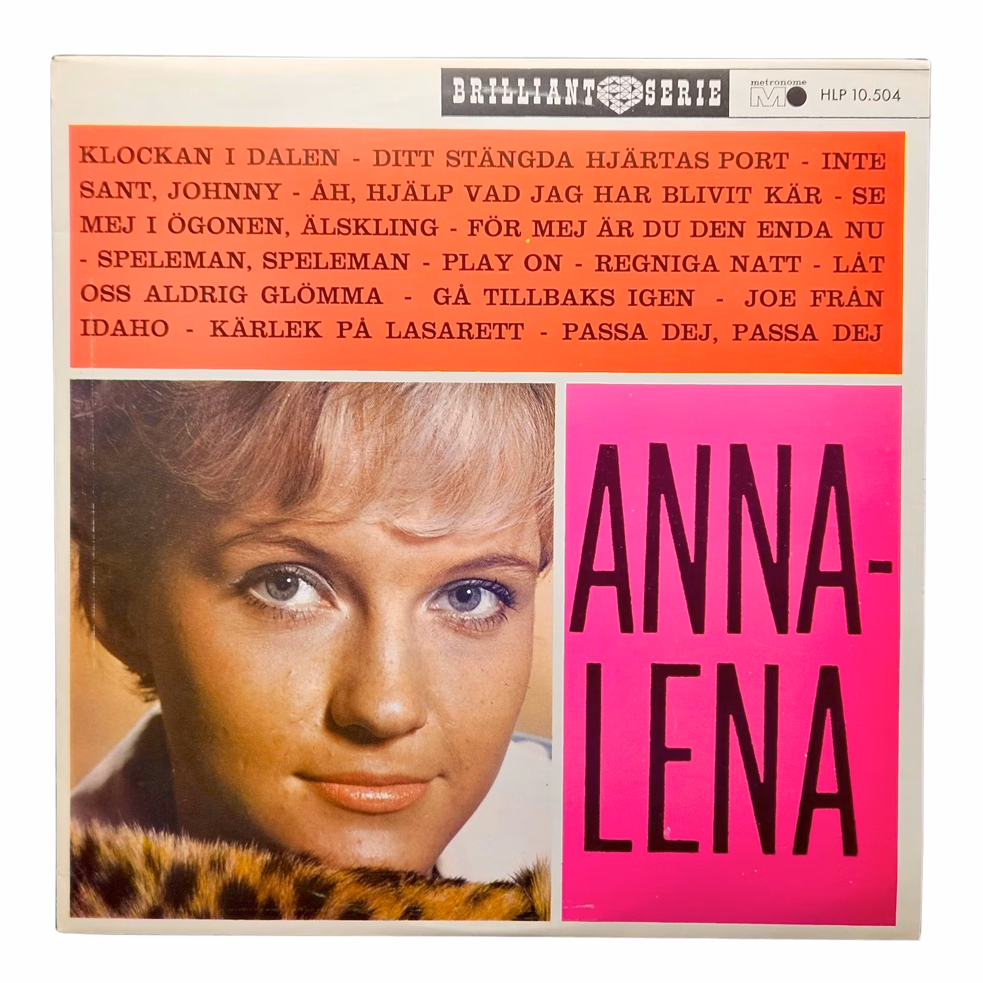 Anna Lena, Klockan I Dalen, LP de vinilo