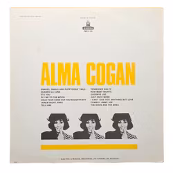 Alma Cogan, Węże, ślimaki i ogony szczeniąt, winyl LP