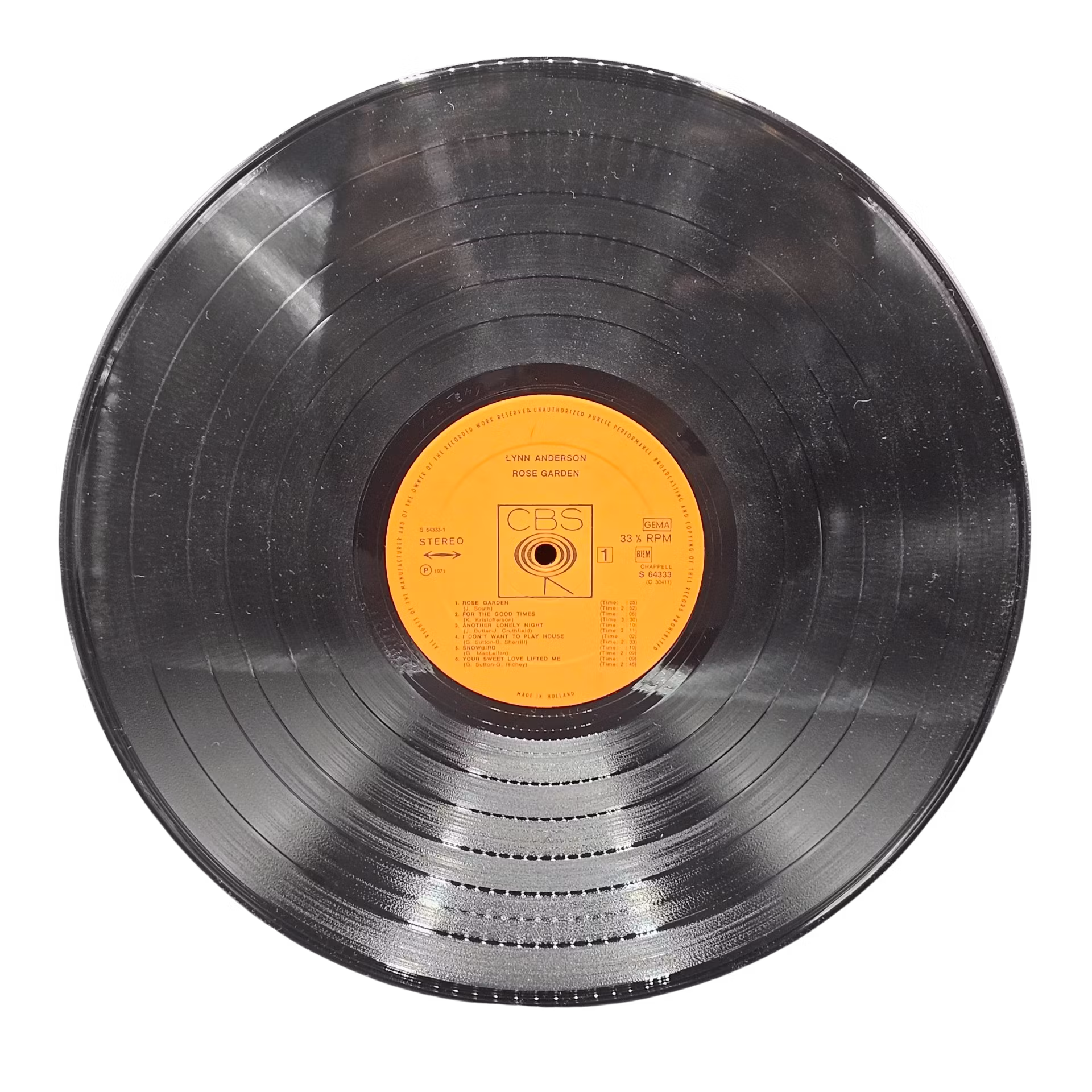 Lynn Anderson, Rose Garden, Vinyl LP