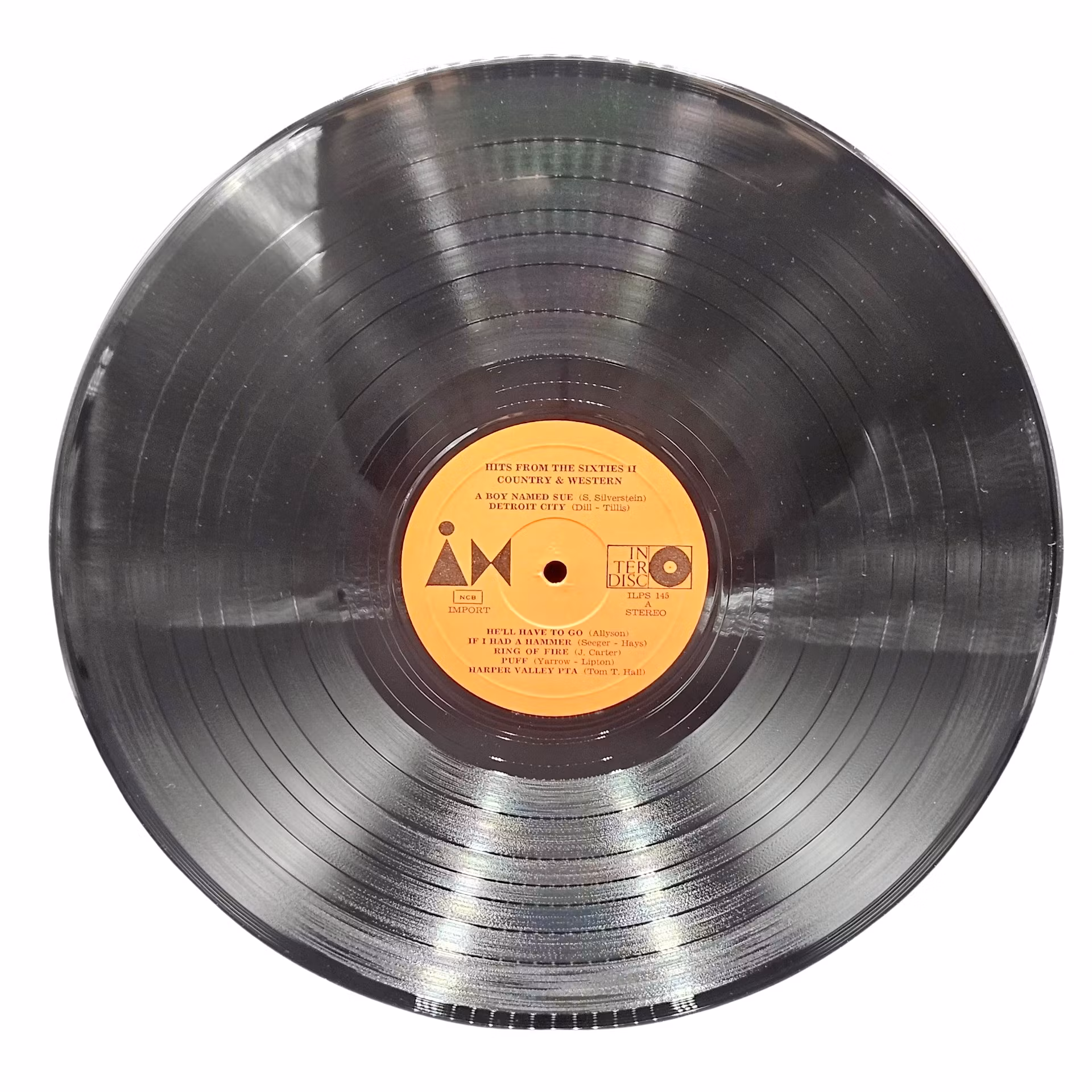 Country And Western, Hits fra sekstitallet, Vinyl LP