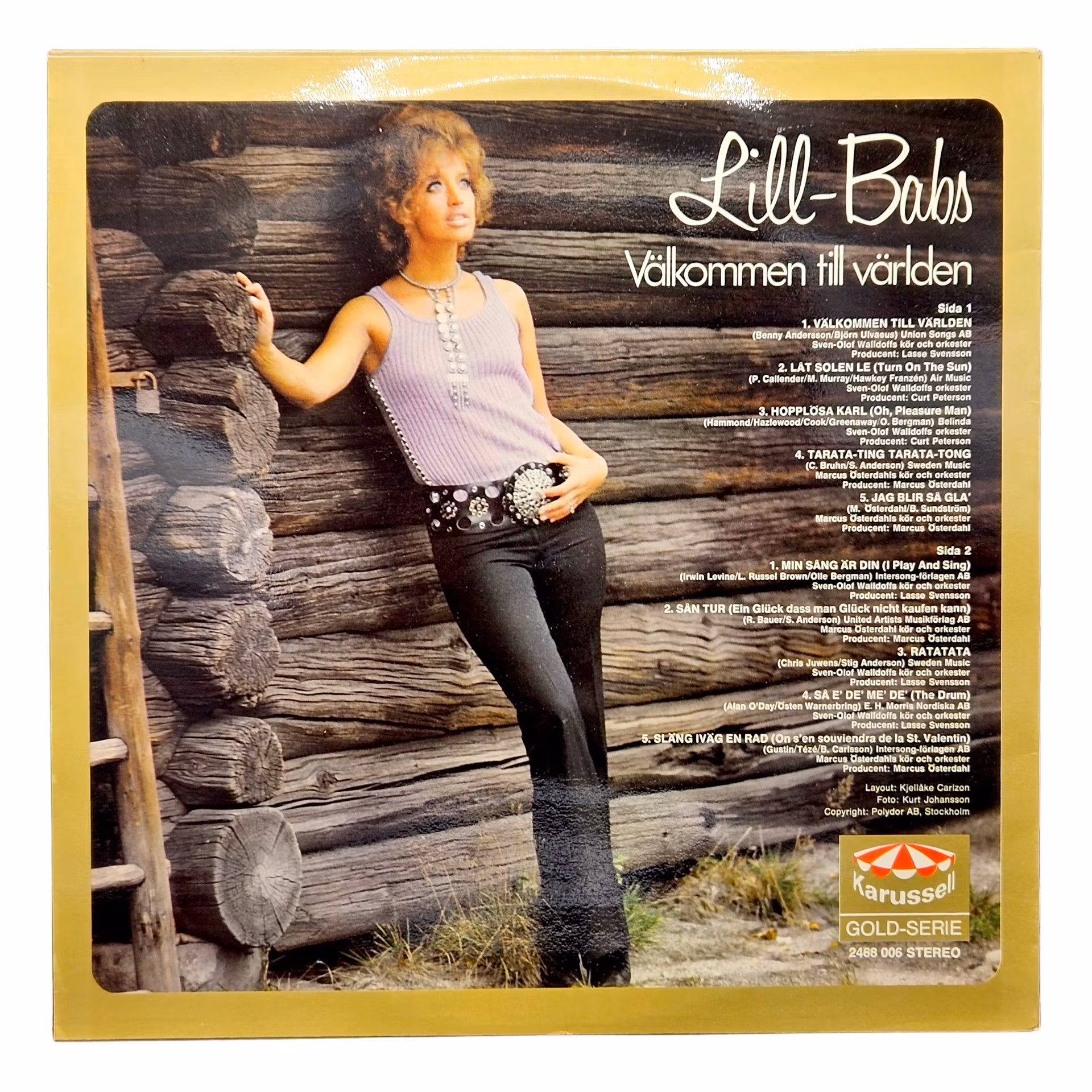 Kleine Babs, Welkom in de wereld, vinyl-LP