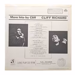 More Hits by Cliff Richard, Vinyl LP