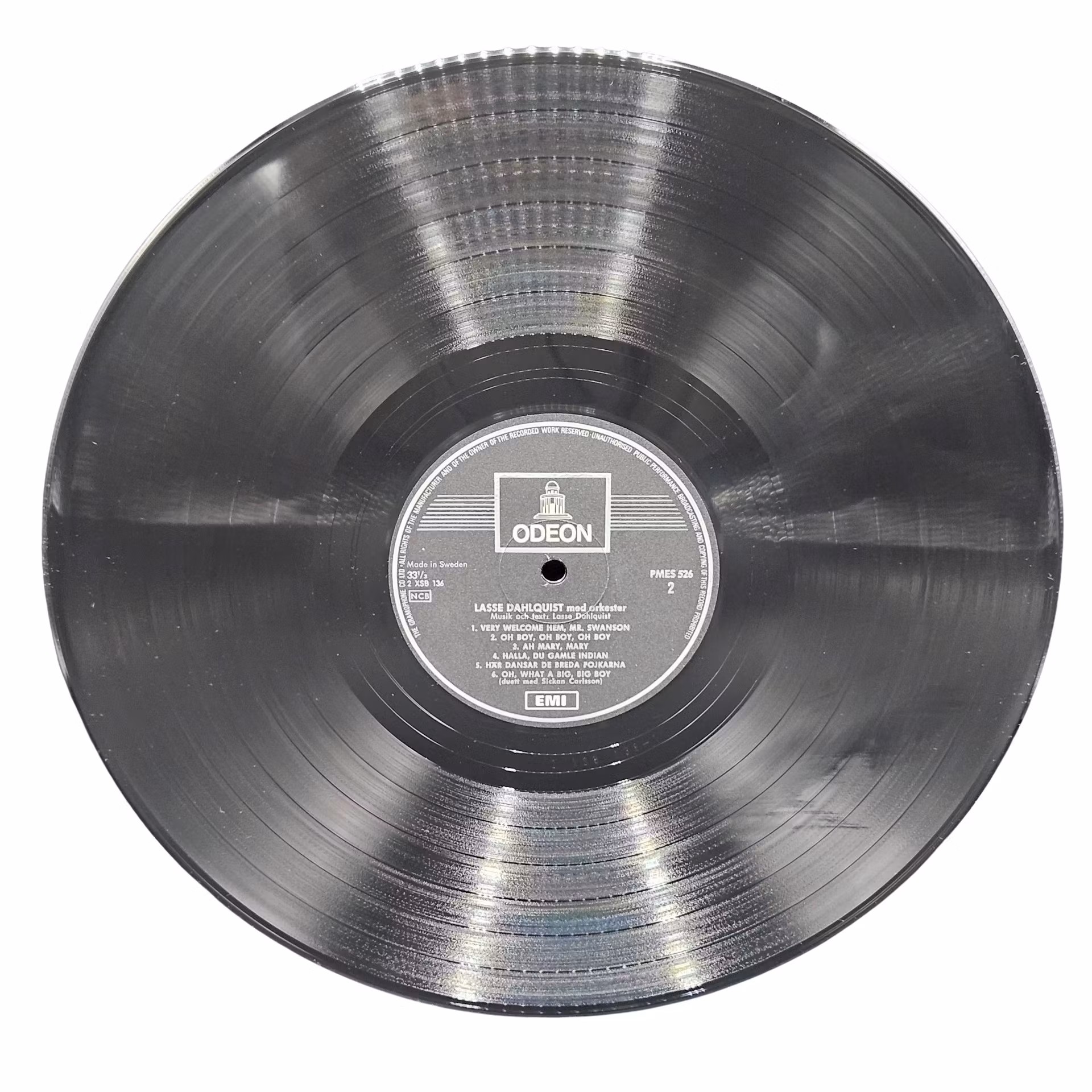 Lasse Dahlquist with Orchestra, Vinyl LP