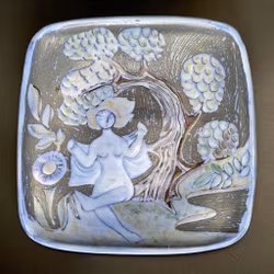 Ulla Sönnerstam, Decorative dish Laholm ceramics