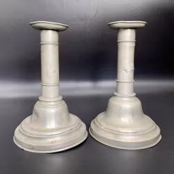 Ljusstakar 1par tenn 1700-talet