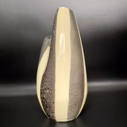 Vintage, jarrón de cerámica