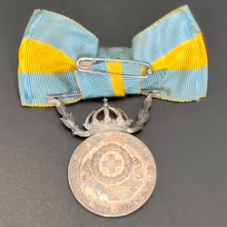 Förtjänstmedalj i silver, frivilliga sjukvården