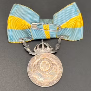 Förtjänstmedalj i silver, frivilliga sjukvården