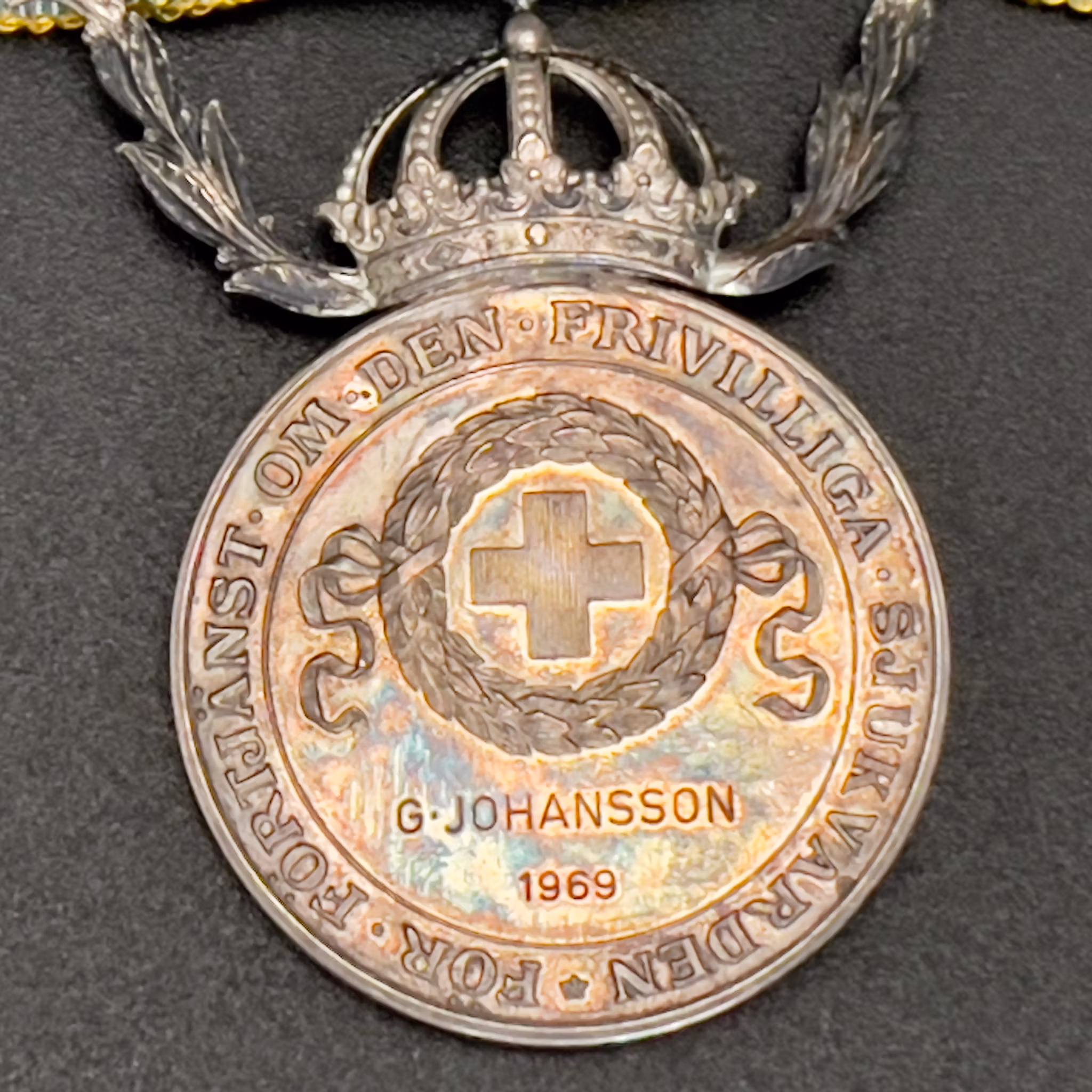 Förtjänstmedalj i silver, frivilliga sjukvården