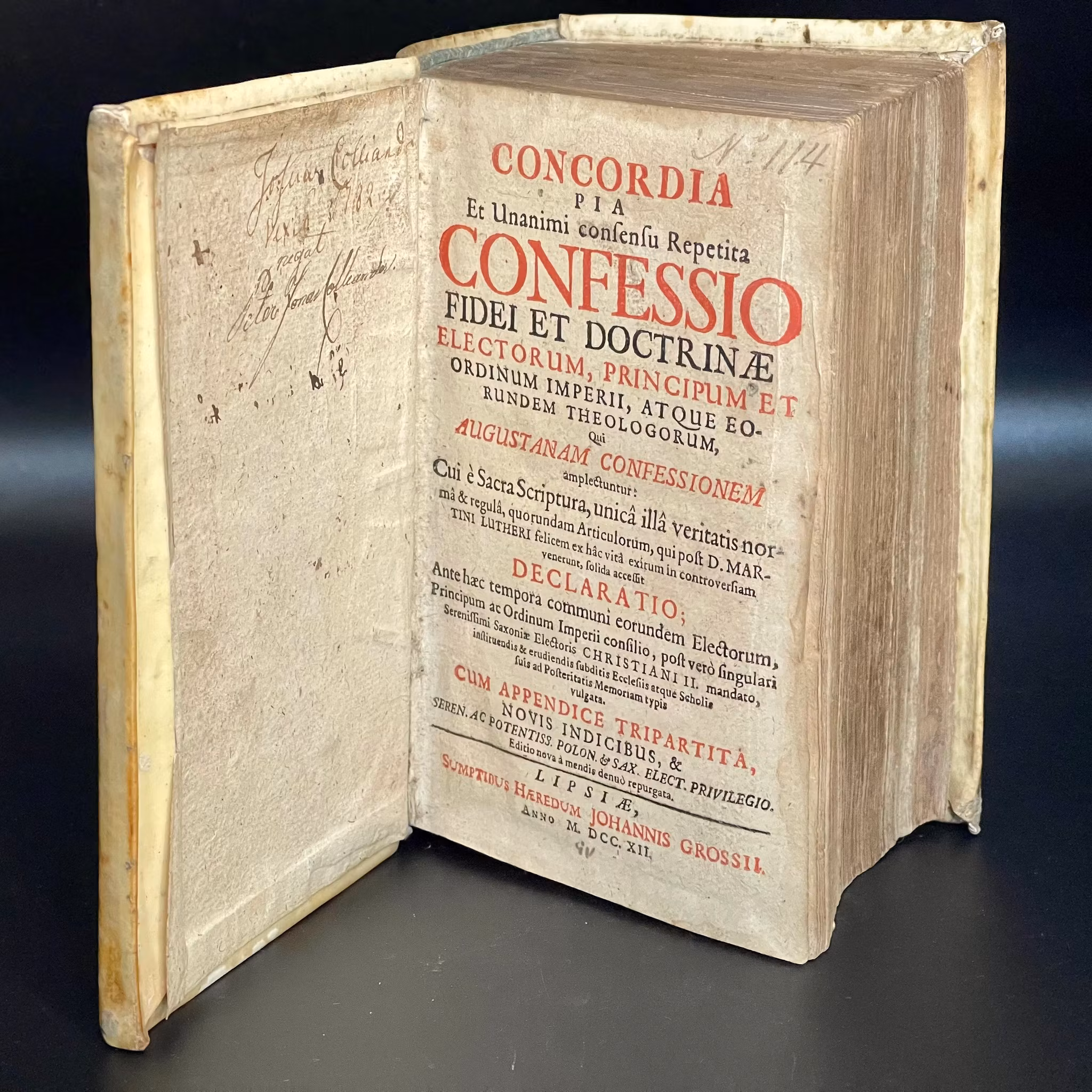 Libri Symbolici, Concordia Pia Augustanam Confessio, XVII-XVIII w.