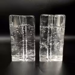 Timo Sarpaneva - Iittala - dos candelabros