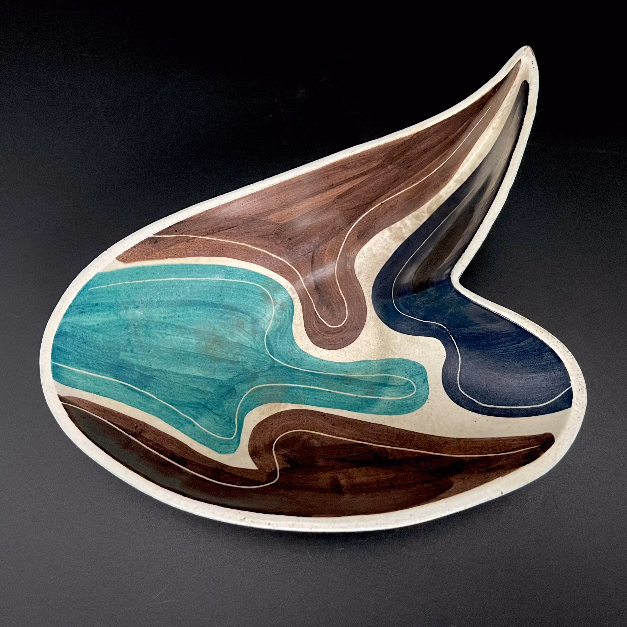 Elisabeth Loholt, piatto in ceramica, Danimarca