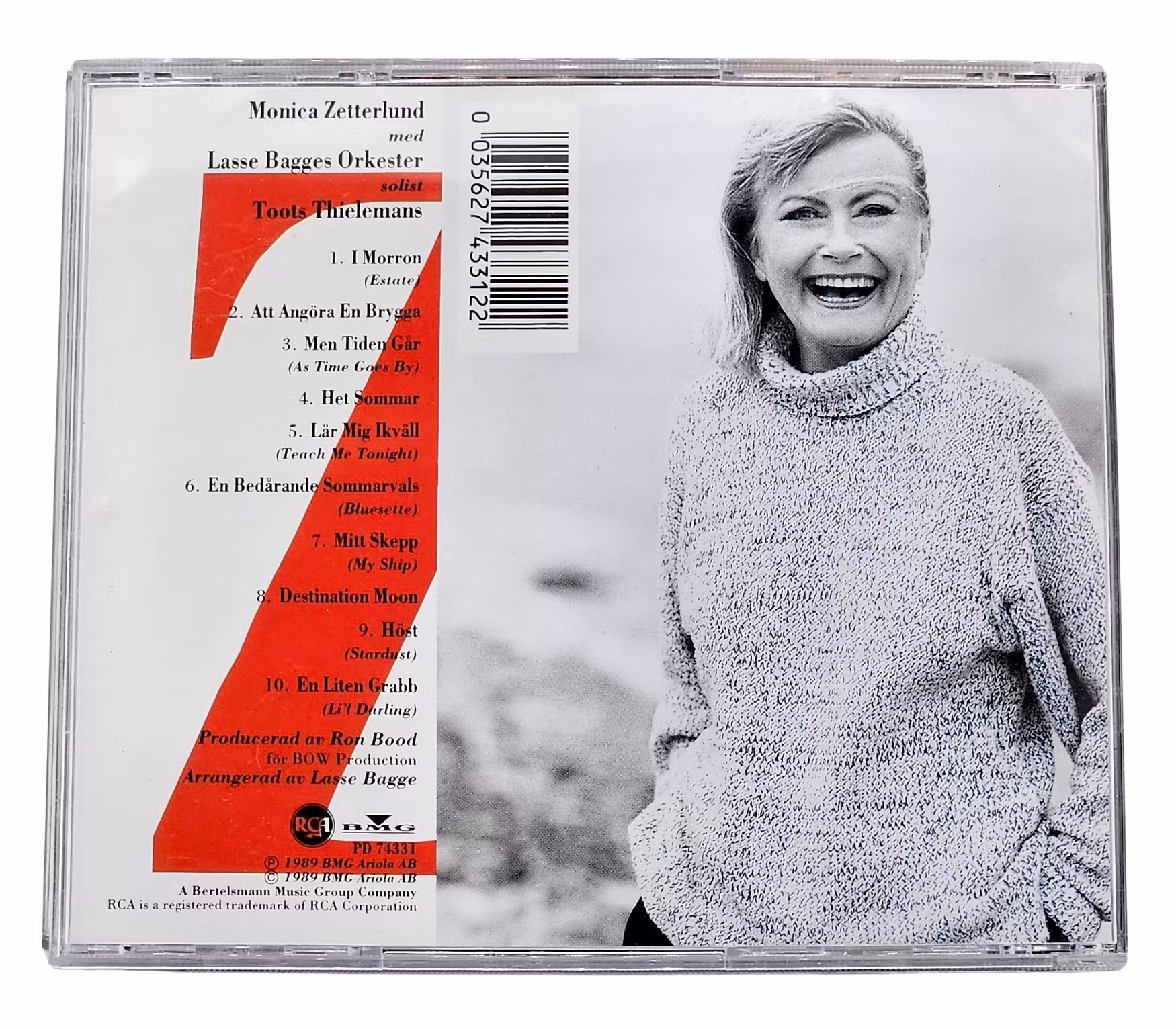Monica Zetterlund med Lasse Bagges Orkester, CD