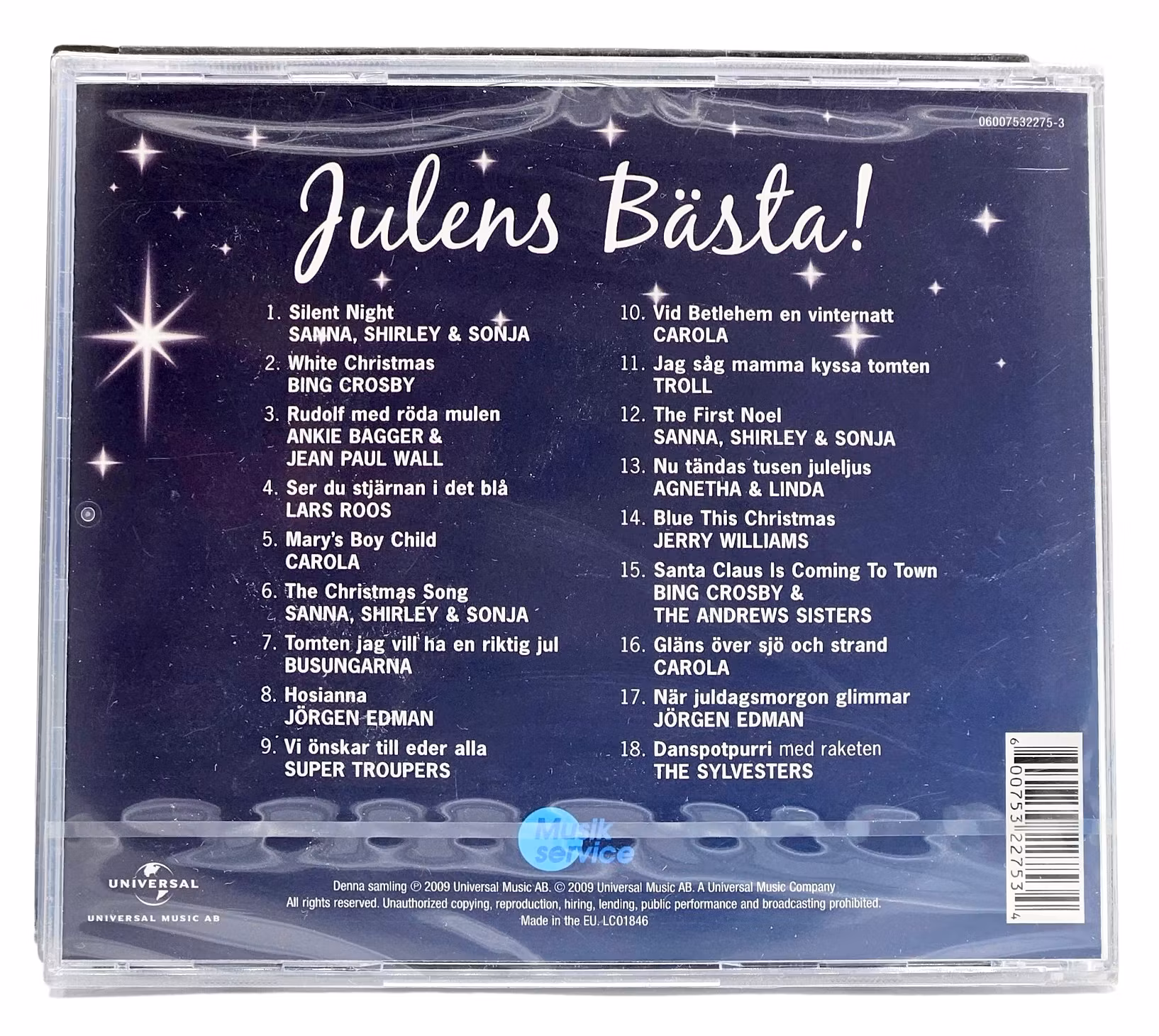 Julens Bästa, CD NY