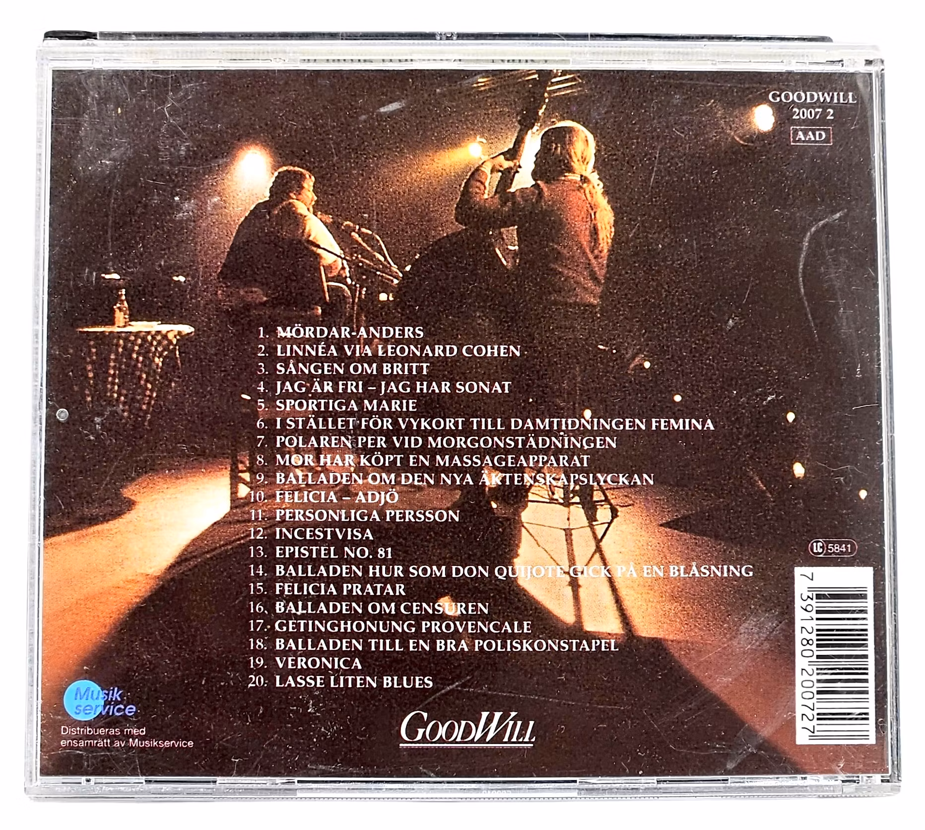 Cornelis Live, Montmartre Köpenhamn, CD