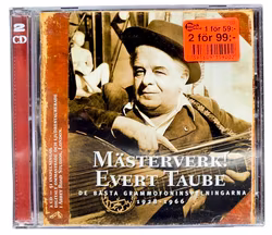 Mästerverk, Evert Taube, 2 CD