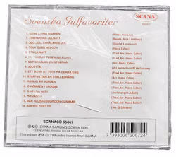 Svenska julfavoriter, CD NY