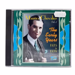 Maurice Chevalier, The Early Years Volume 2, CD