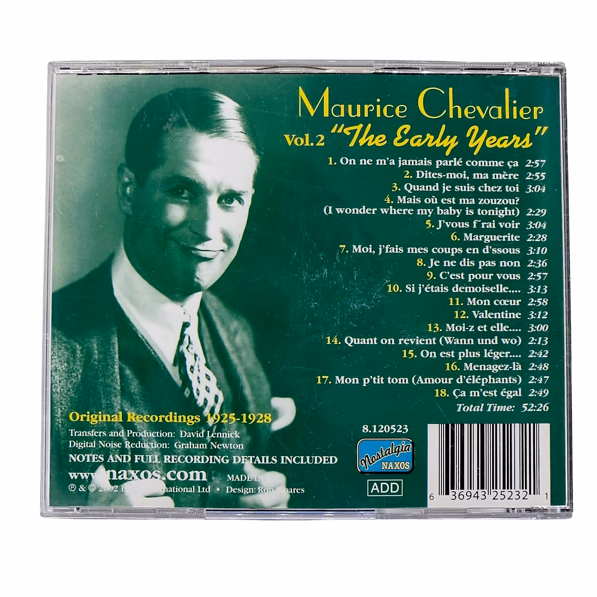 Maurice Chevalier, The Early Years Volume 2, CD