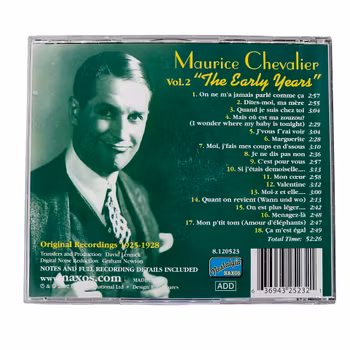 Maurice Chevalier, The Early Years Volume 2, CD