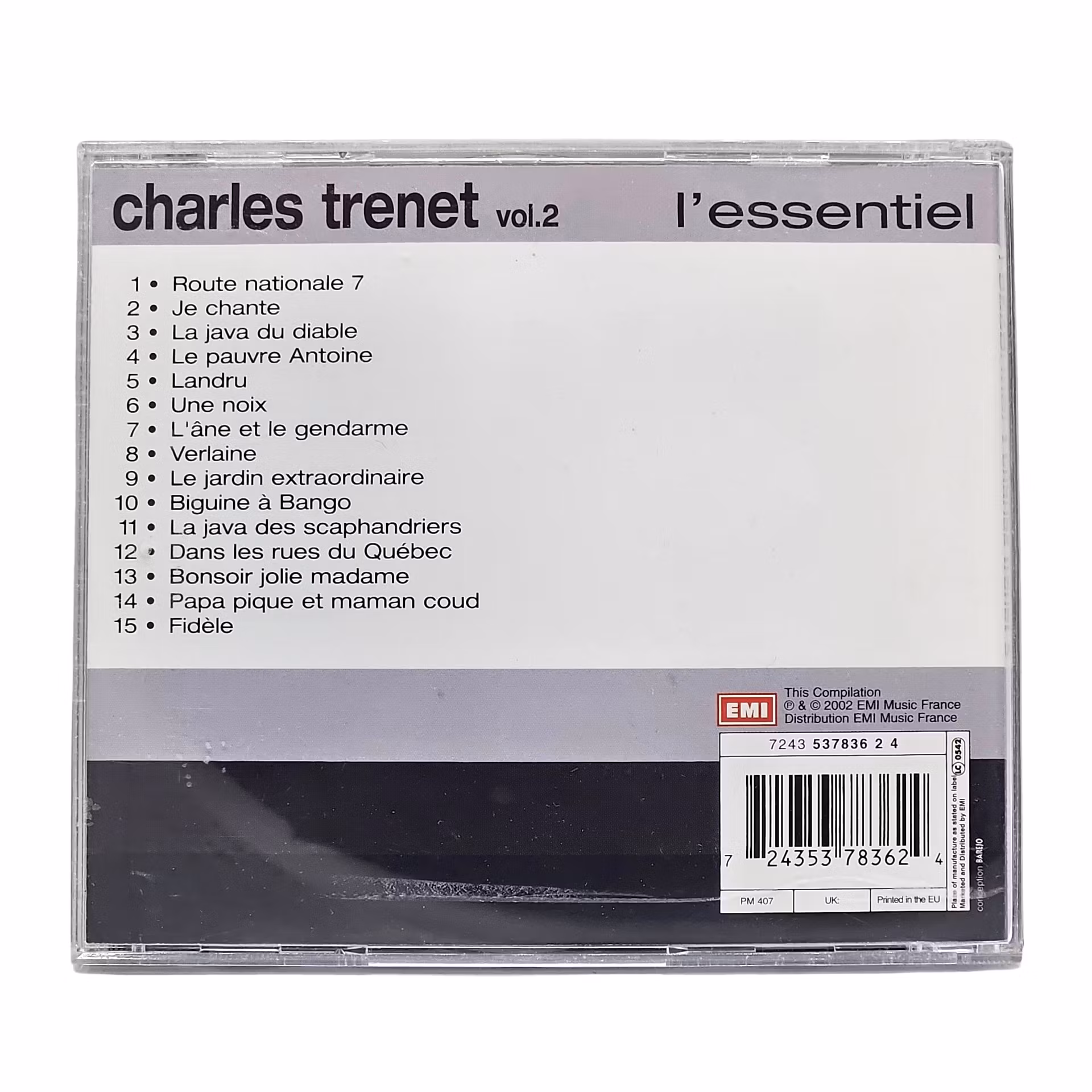 Charles Trenet, El Essentiel Volume 2, CD