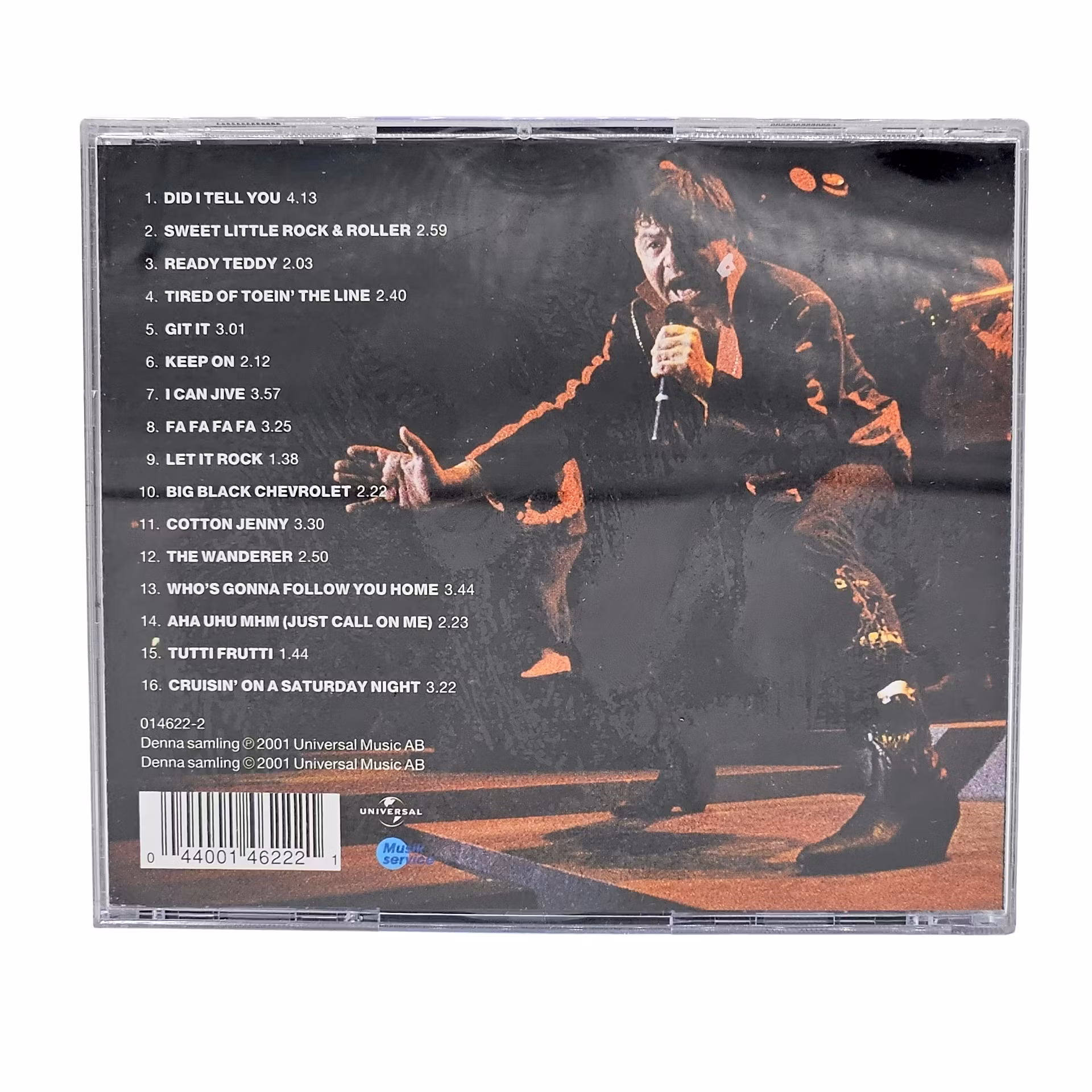 Jerry Williams, 16 Rockklassiker, CD