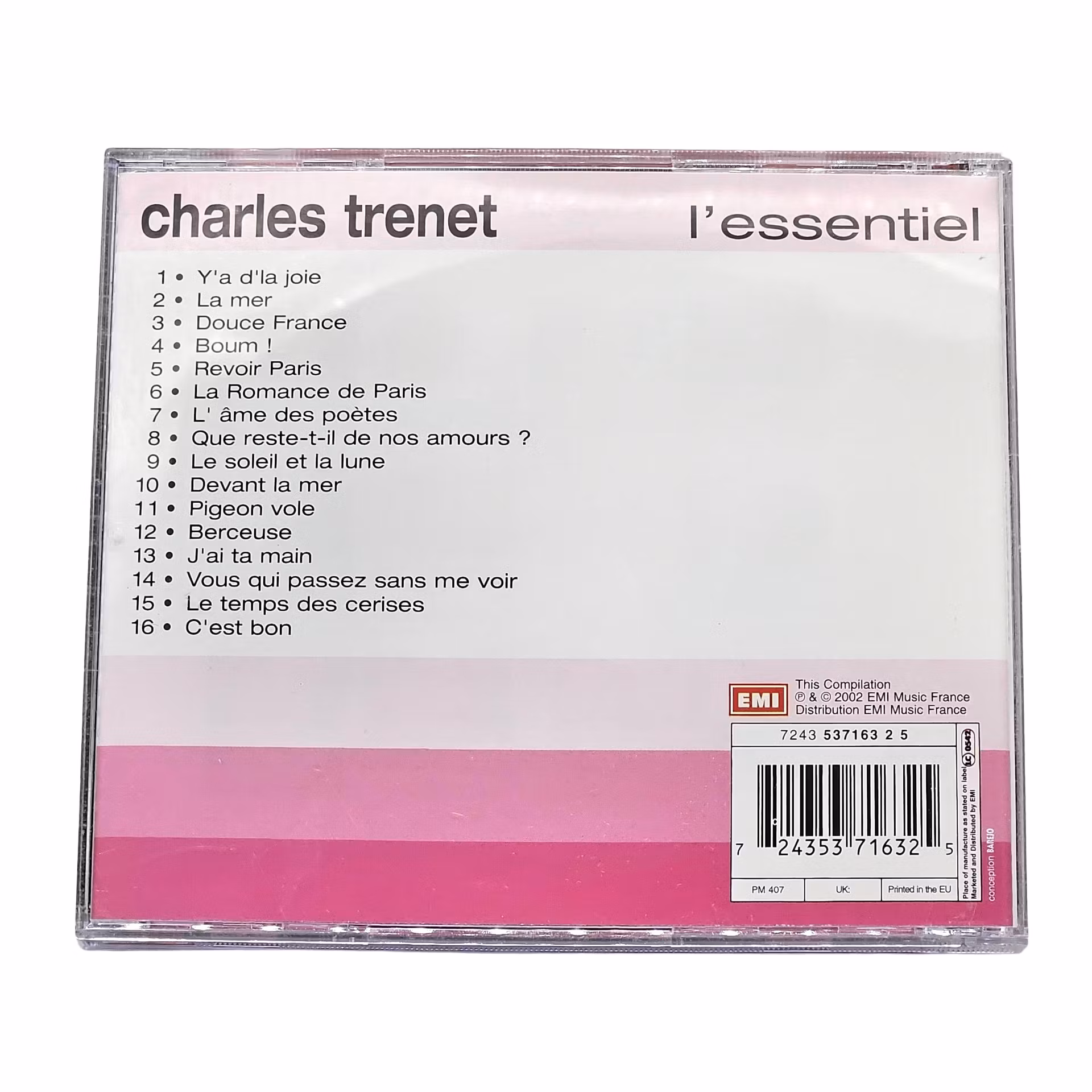 Charles Trenet, L Essentiel, CD