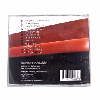 Charlotte Nilsson, Miss Jealousy, CD