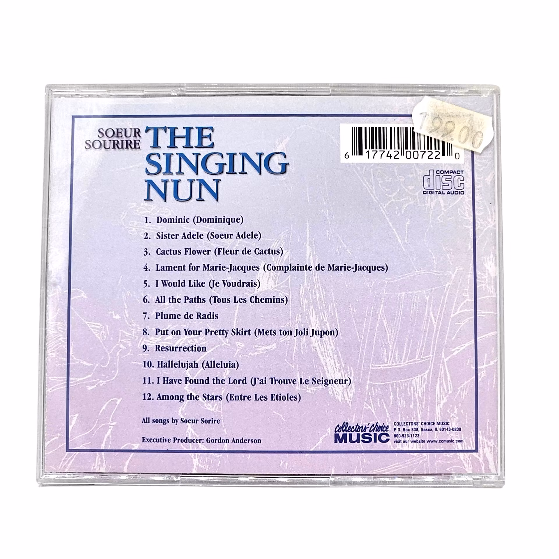 The Singing Nun, CD