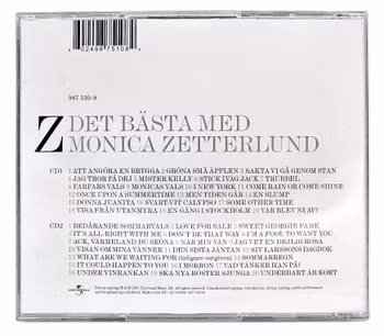 Monica Zetterlund, Det Bästa Med Monica Zetterlund, 2 CD