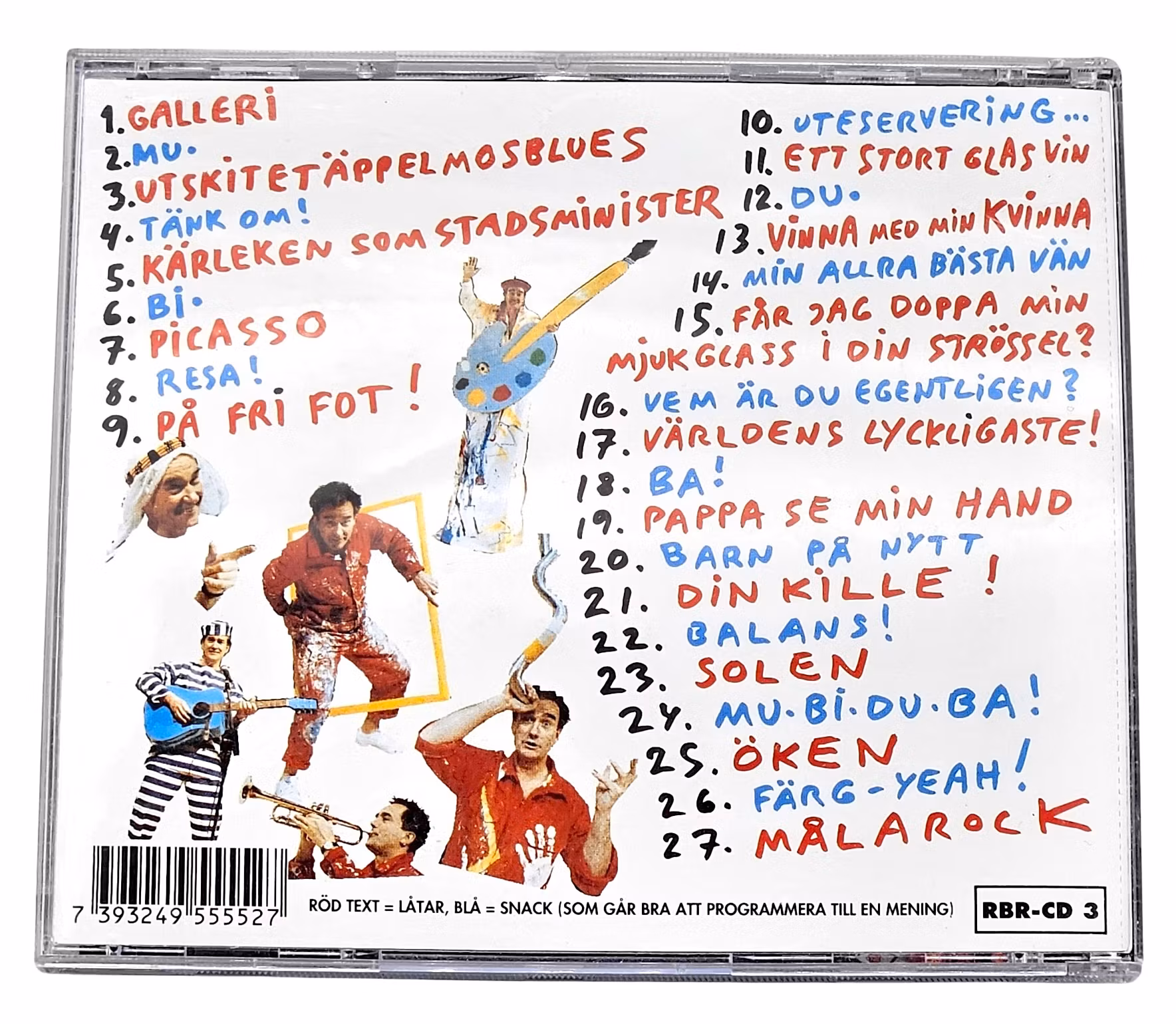 Robert Broberg, Målarock, CD