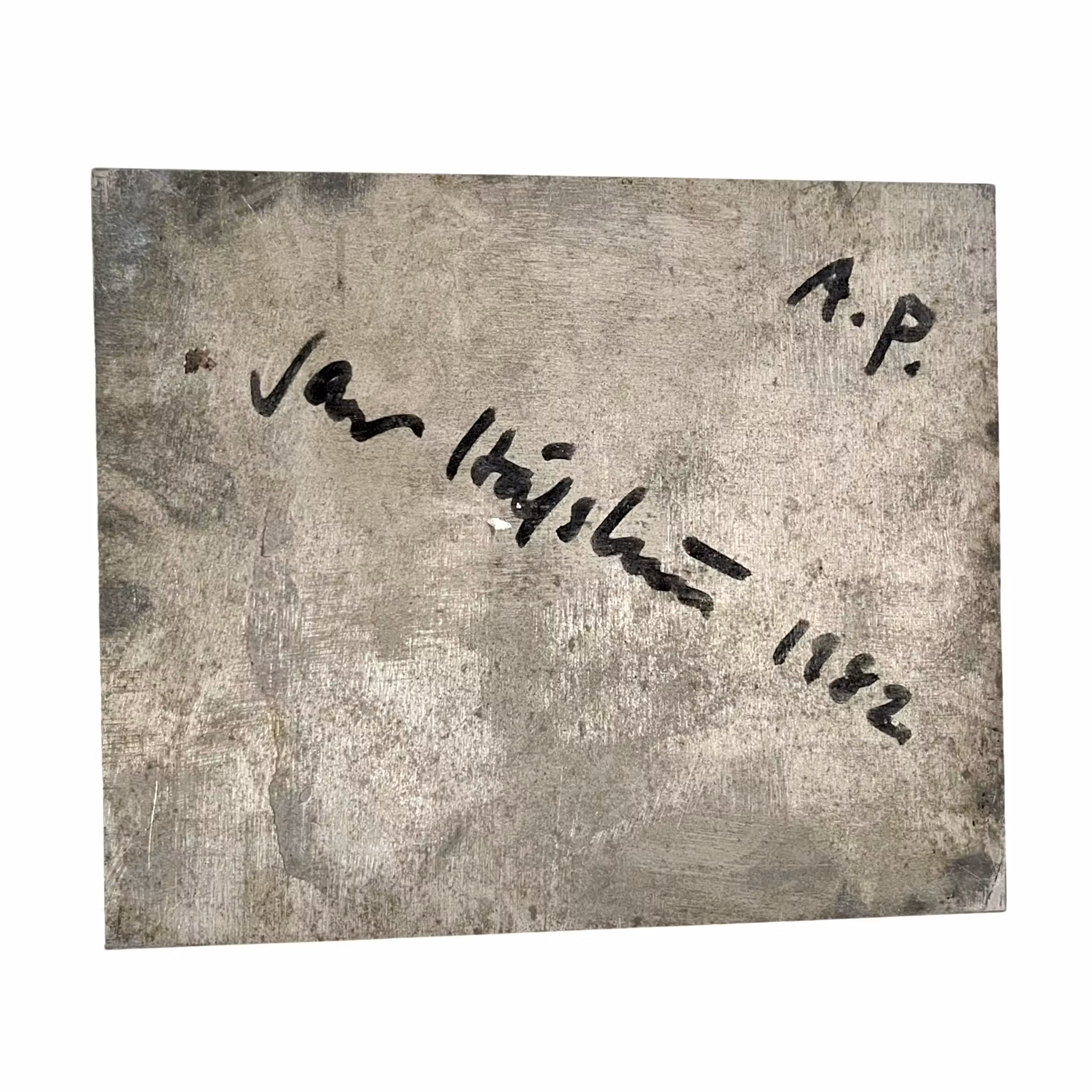 Jan Håfström (Schweden, geboren 1937) Aluminiumrelief