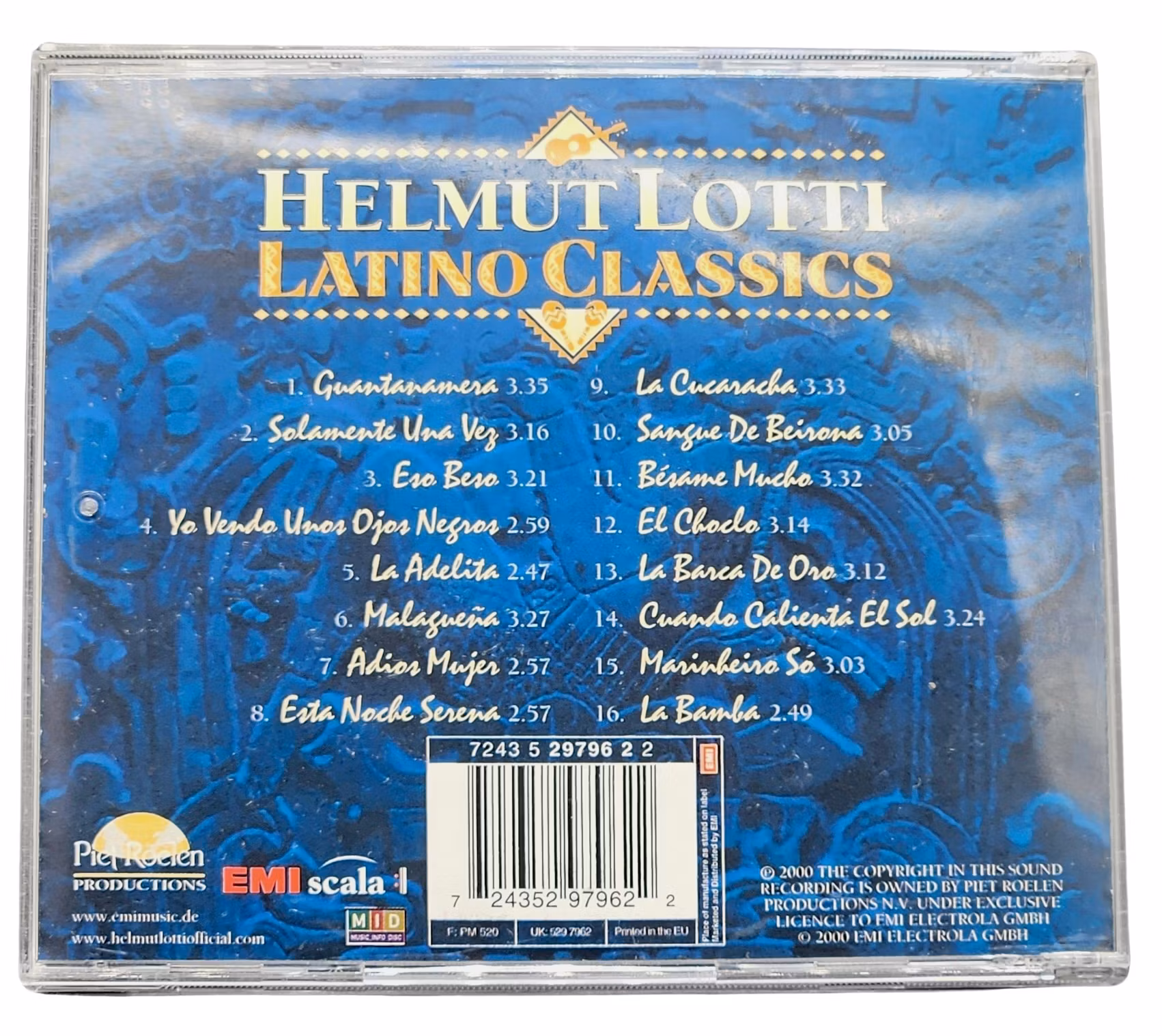 Helmut Lotti, Latino Classics, CD