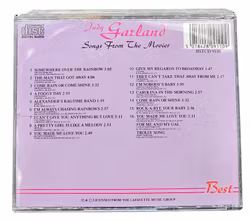Judy Garland, Songs From The Movies, CD