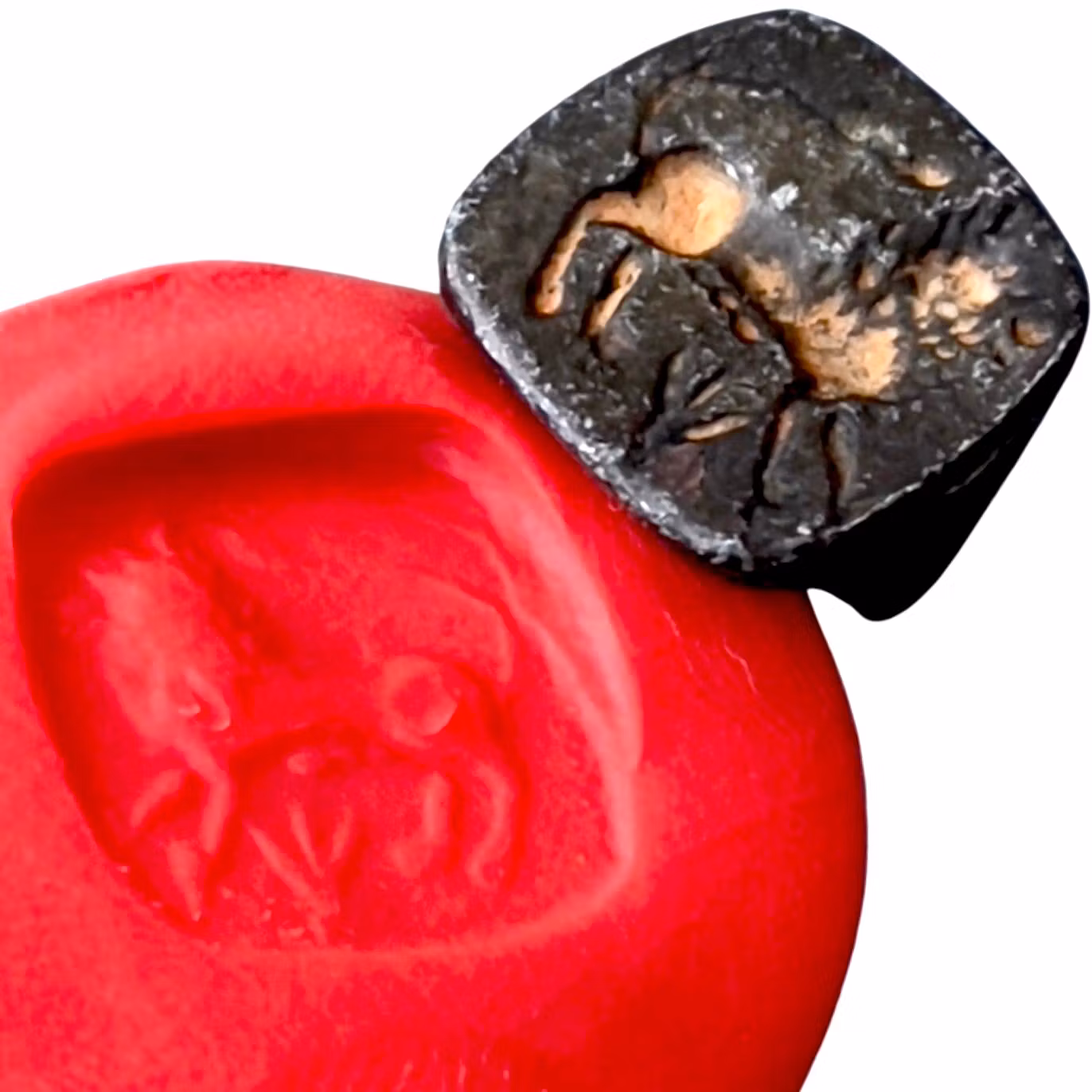 Leeuwenzegelzegel uit het Romeinse Rijk 753 v.Chr. - 509 v.Chr