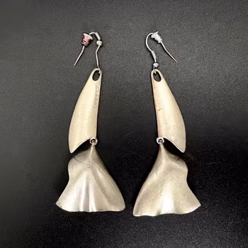 Zoltan Popovits Finland, silver örhängen, Lapponia