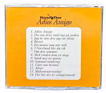 Hasse Thor, Adios Amigo, CD