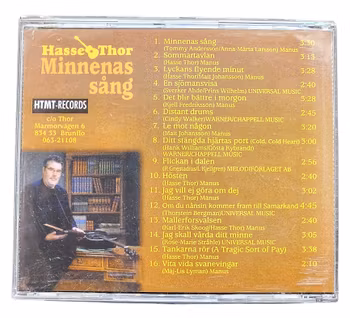 Hasse Thor, Minnenas Sång, CD