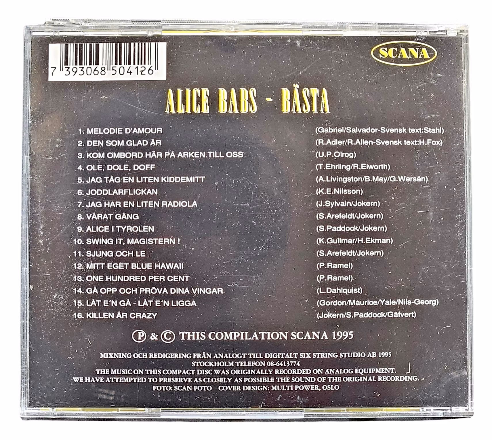 Alice Babs, Bästa, CD