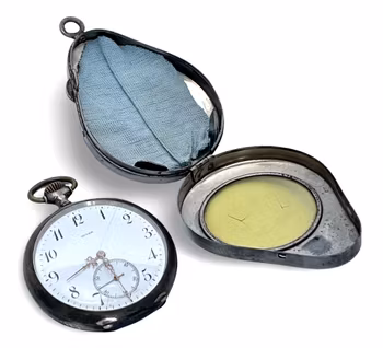 Invar fickur, C.M.I Galonne, silver