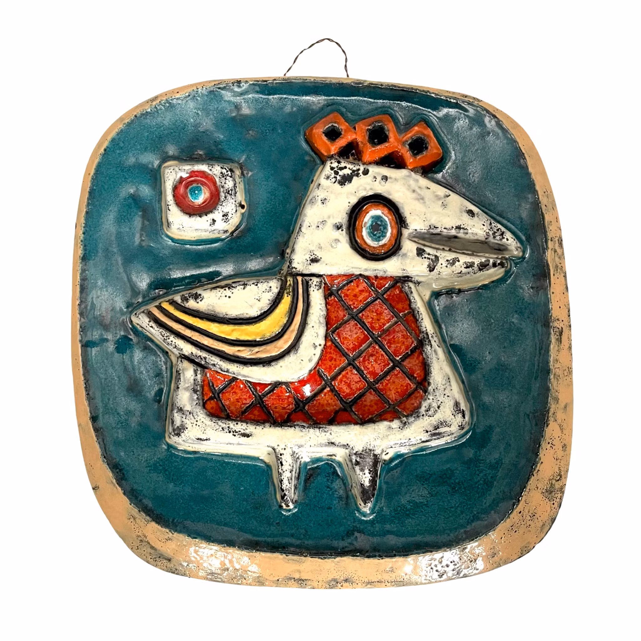 Grytlappar Pál Ferenc, plaque murale en céramique