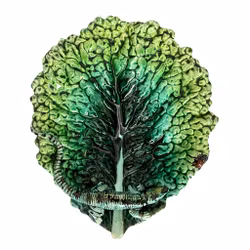 Hugo Lonitiz, Majolika-Teller, Deutschland 19. Jahrhundert