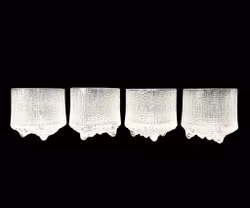 Tapio Wirkkala 4 Whiskygläser, Ultima Thule, Iittala