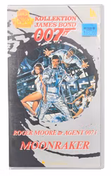 Kollektion James Bond 007, Roger Moore Moonraker, VHS NY