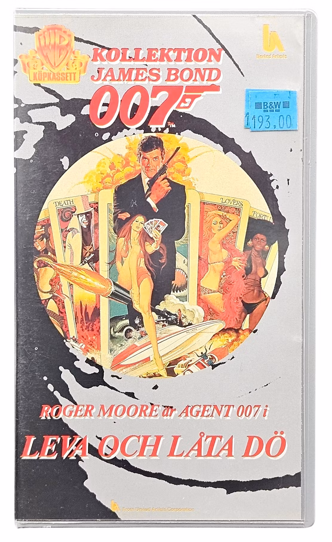 Kollektion James Bond 007, Roger Moore Leva Och Låta Dö, VHS NY