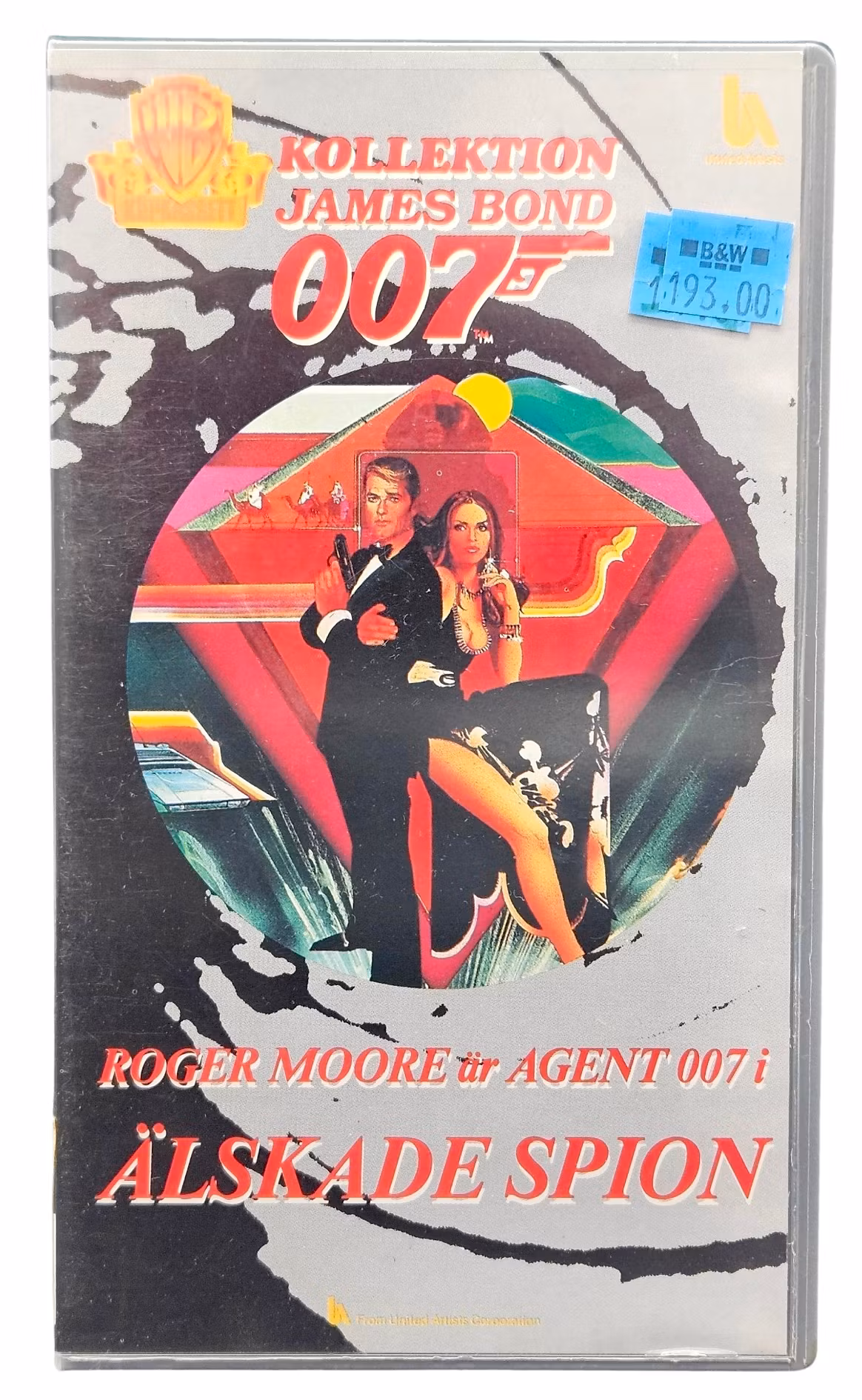 Kollektion James Bond 007, Roger Moore Älskade Spion, VHS NY