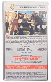 Kollektion James Bond 007, Roger Moore Älskade Spion, VHS NY