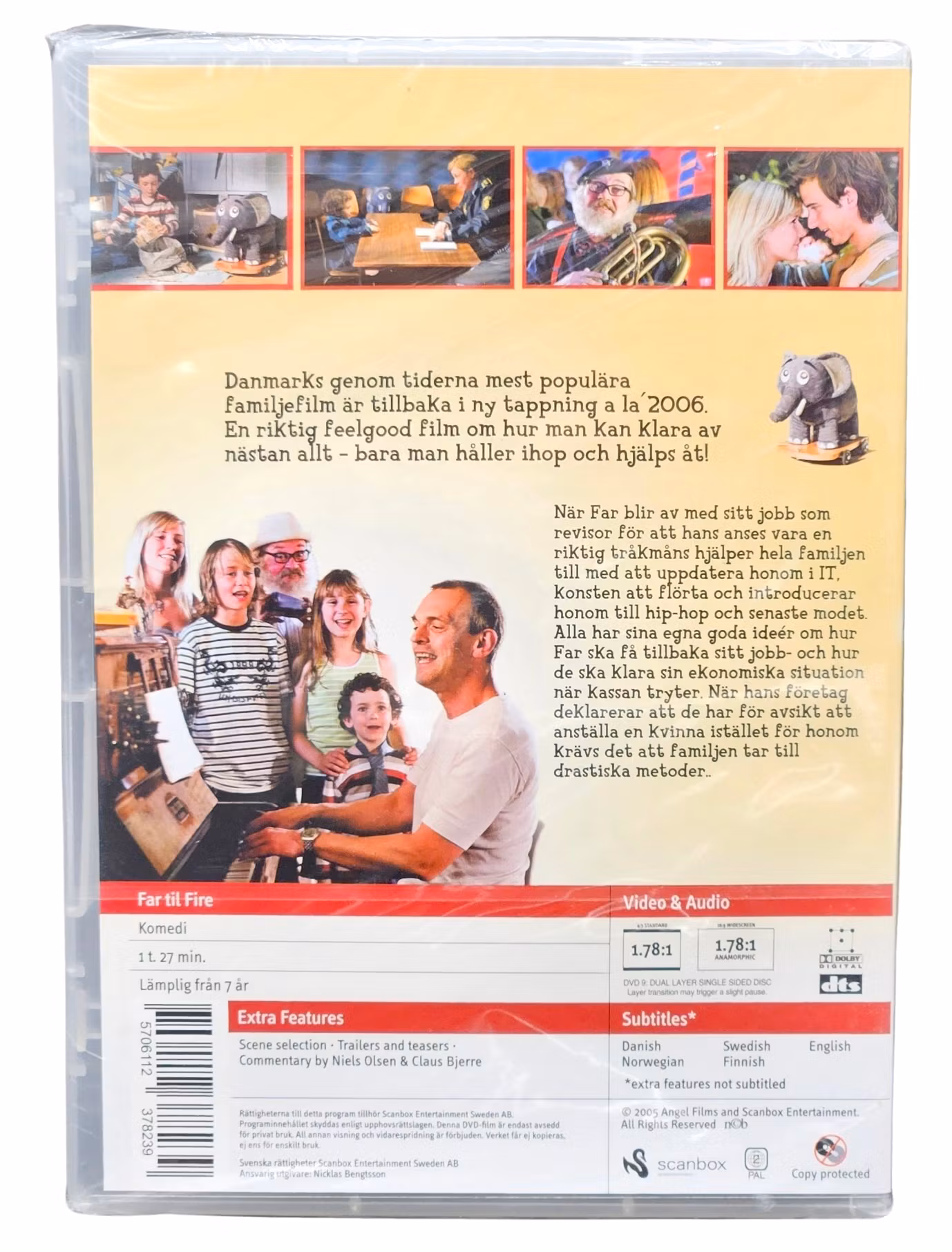 Far Till Fyra, Ger Aldrig Upp, DVD NY