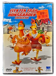 Flykten Från Hönsgården, Chicken Run, DVD NY
