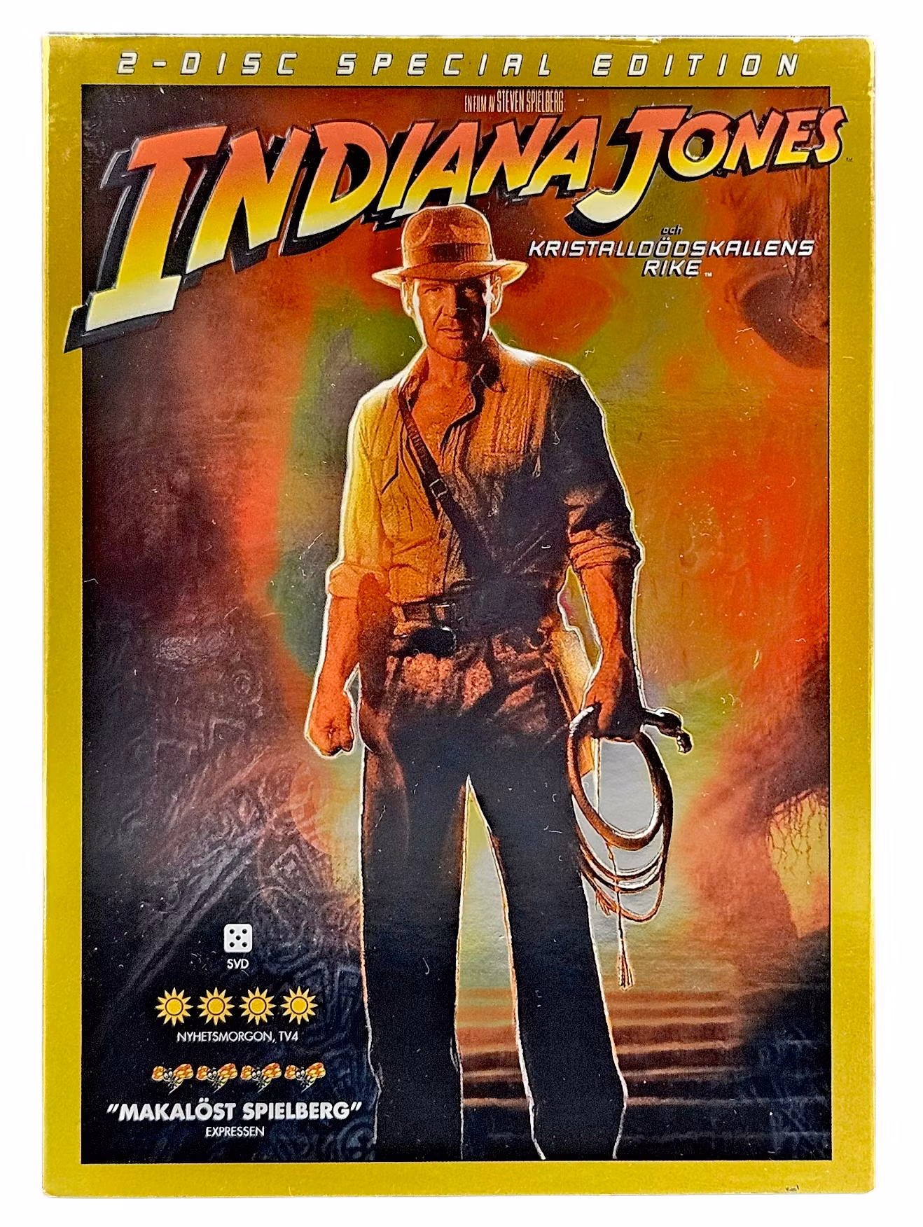Indiana Jones, Kristalldödskallens Rike, 2 Disk DVD